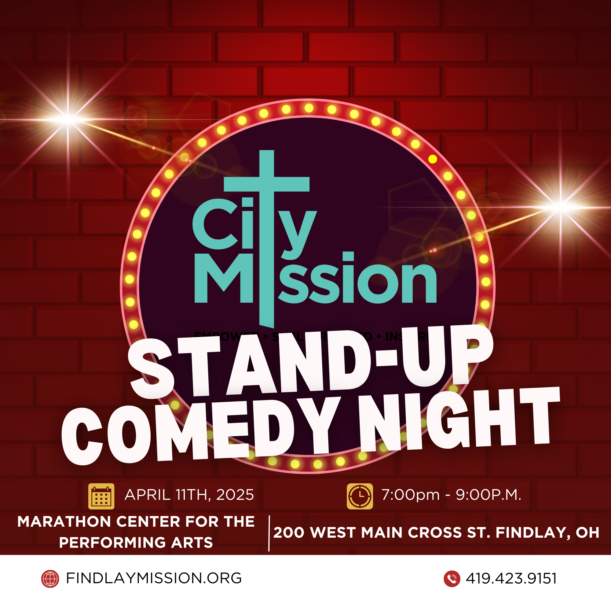 More Info for City Mission Stand-Up Comedy Night 