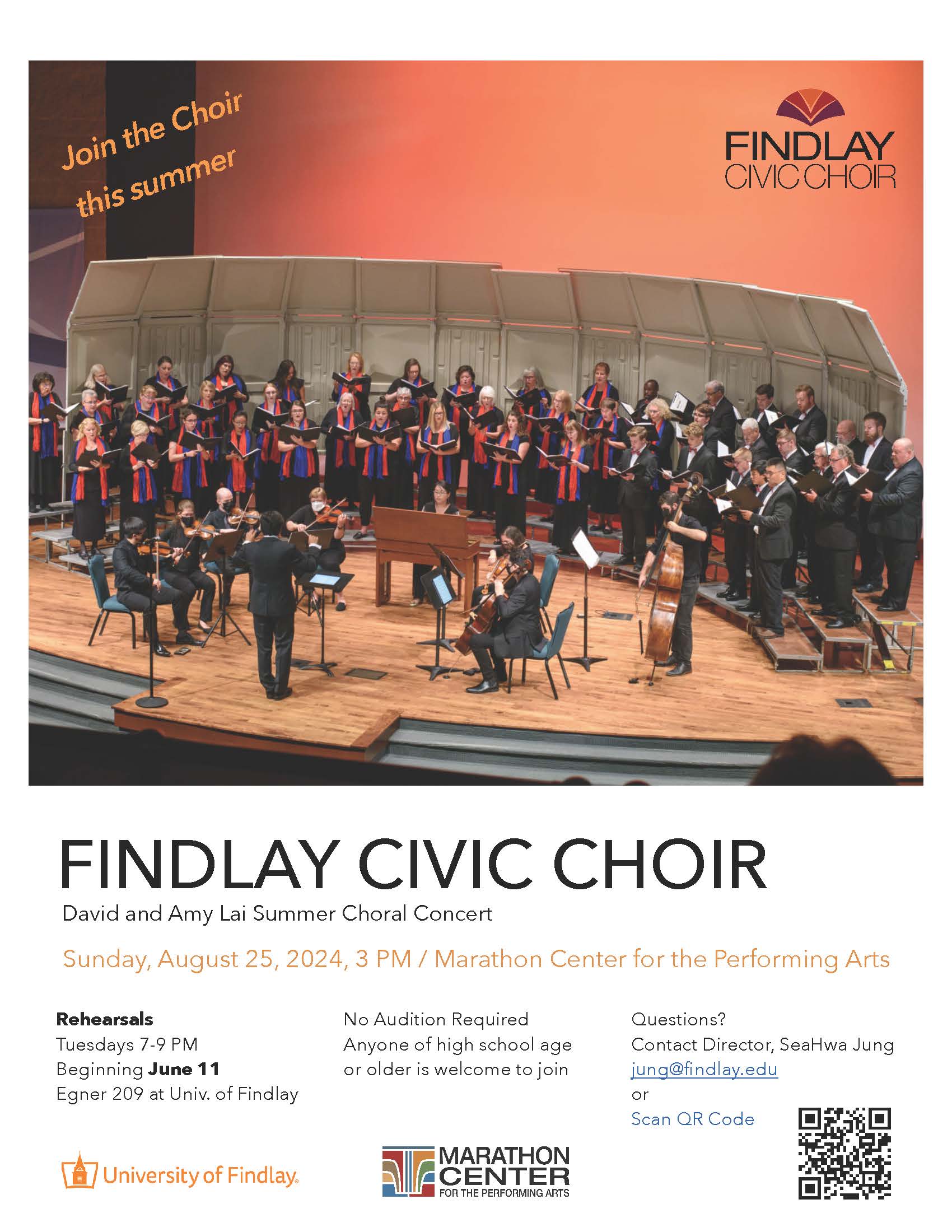 Findlay Civic Choir: David and Amy Lai Summer Choral Concert | Marathon ...